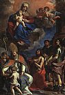 Guercino Canvas Paintings - The Patron Saints of Modena